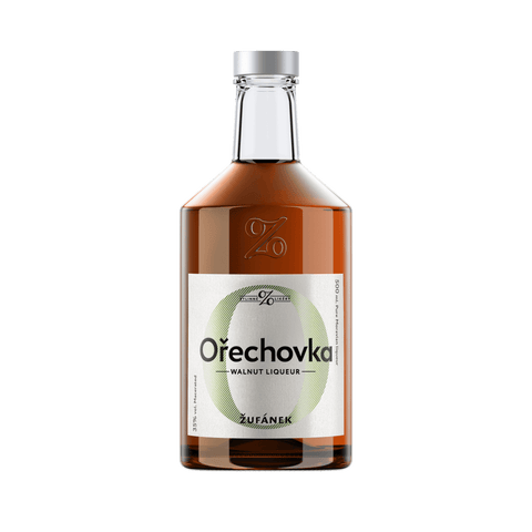 Flasche Zufanek Walnüsslikör