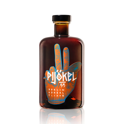 Flasche Pijokel55 Kräuterlikör